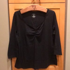 Lane Bryant Ruched Top — Worn Once!